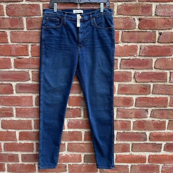 Madewell 10" High-Rise Skinny Jeans Womens 31 NWT $128 - Picture 3 of 9